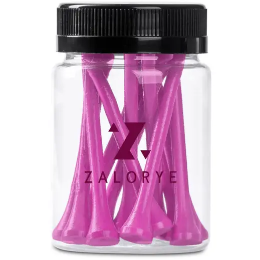 Altitude Swingstart Set of 12 Golf Tees Pink Branded